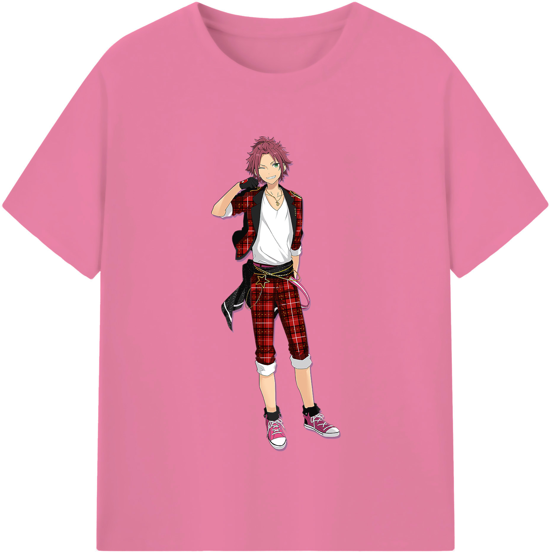 （画像用） あんさんぶるスターズ! Ensemble Stars 綿100％半袖Tシャツ（フロントプリント）